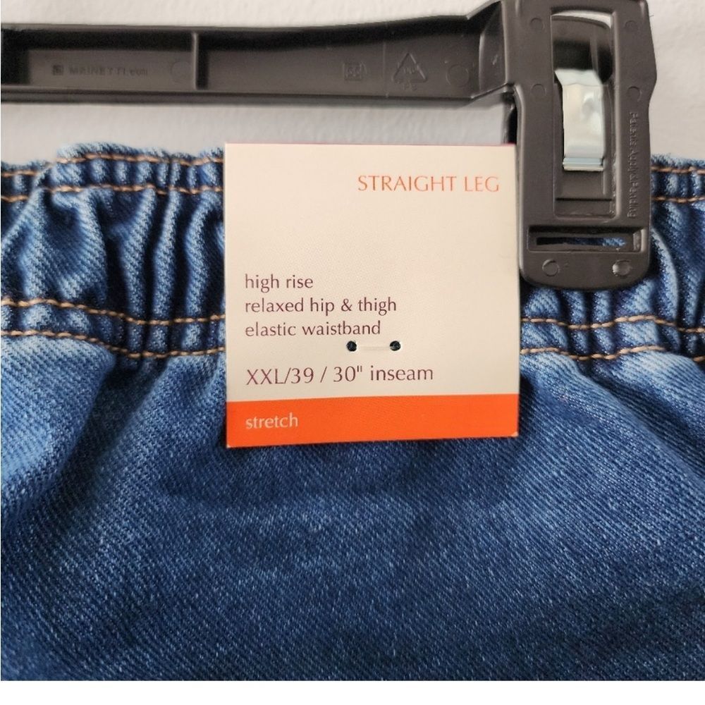 Knox rose high rise straight leg jeans 39/xxl NWT - Picture 16 of 16